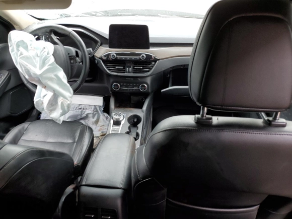 2020 Ford Escape Titanium with VIN 1FMCU9J97LUA59056, listed as a Copart auction lot 58445885 with Not provided miles and Salvage title. Bid and sale history available at DreamBid. Image 8.