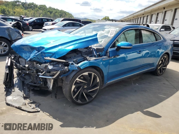 2023 Volkswagen Arteon SEL Premium R-Line z VIN WVWTR7AN8PE002467, wystawiony jako Copart lot #72014284 z przebiegiem Nie podano mil oraz Szkoda całkowita • Salvage title. Historia ofert i sprzedaży dostępna na DreamBid. Obrazek 1.