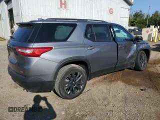 2021 Chevrolet Traverse RS with VIN 1GNERJKW5MJ210958, listed as a Copart auction lot 69652254 with 49,035 mi miles and Clean Title. Bid and sale history available at carsss.com. Image 3.