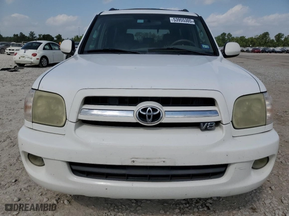 2006 Toyota Sequoia SR5 with VIN 5TDZT34A36S267724, listed as a Copart auction lot 53955305 with 300,858 mi miles and Clean Title. Bid and sale history available at carsss.com. Image 5.