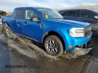 2022 Ford Maverick XL with VIN 3FTTW8E9XNRA77225, listed as a Copart auction lot 42162615 with 43,683 mi miles and Salvage Title. Bid and sale history available at DreamBid. Image 4.