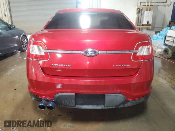 2011 Ford Taurus Limited with VIN 1FAHP2FWXBG135332, listed as a Copart auction lot 50978995 with 175,354 mi miles and Salvage Title. Bid and sale history available at carsss.com. Image 6.