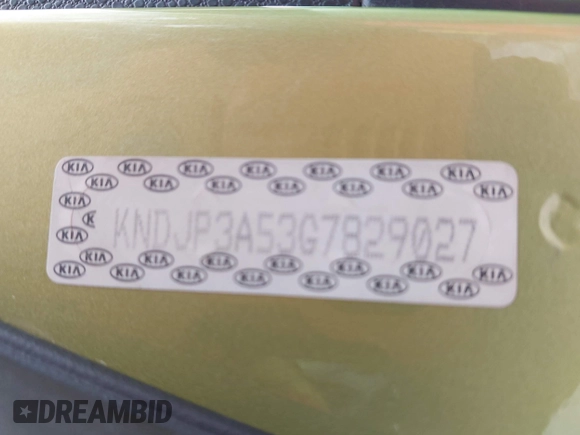 2016 Kia Soul + with VIN KNDJP3A53G7829027, listed as a IAAI auction lot 42128348 with 125,190 mi miles and . Bid and sale history available at DreamBid. Image 9.