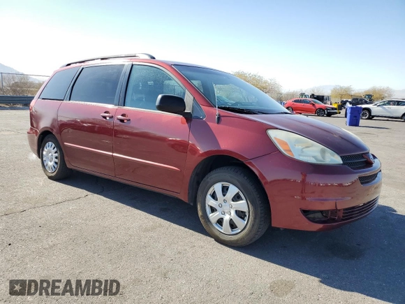 2005 Toyota Sienna CE with VIN 5TDZA23C65S325066, listed as a Copart auction lot 44971265 with 199,357 mi miles and Salvage Title. Bid and sale history available at carsss.com. Image 4.