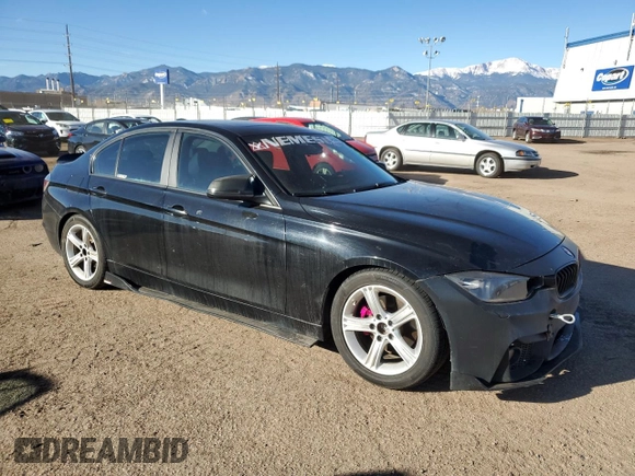 2013 BMW 3 Series 328i xDrive with VIN WBA3B3G54DNR79571, listed as a Copart auction lot 46524805 with 134,781 mi miles and Salvage Title. Bid and sale history available at carsss.com. Image 4.