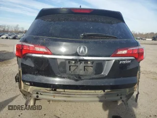 2018 Acura RDX w/Advance Pkg with VIN 5J8TB3H71JL003422, listed as a Copart auction lot 88500835 with 182,708 mi miles and Salvage Title. Bid and sale history available at carsss.com. Image 6.