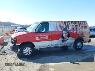 2010 Ford Econoline Cargo Commercial with VIN 1FTNE2EW0ADA04821, listed as a IAAI auction lot 41707886 with 162,929 mi miles and . Bid and sale history available at DreamBid. Image 15.