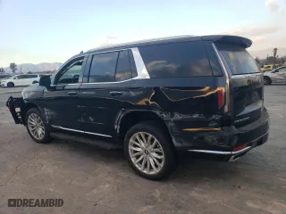 2024 Cadillac Escalade RWD Luxury with VIN 1GYS3AKL9RR250191, listed as a Copart auction lot 81110414 with 18,882 mi miles and Salvage Title. Bid and sale history available at carsss.com. Image 2.