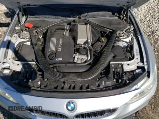 2015 BMW M4 with VIN WBS3R9C57FK331291, listed as a Copart auction lot 47927615 with 156,854 mi miles and Salvage Title. Bid and sale history available at carsss.com. Image 11.