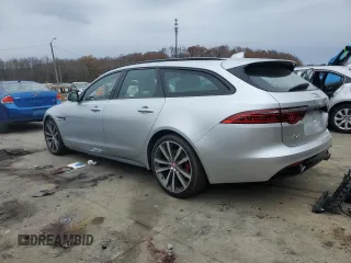 2018 Jaguar XF with VIN SAJBM2FV1JCY64570, listed as a Copart auction lot 80840784 with 57,856 mi miles and Salvage Title. Bid and sale history available at DreamBid. Image 2.