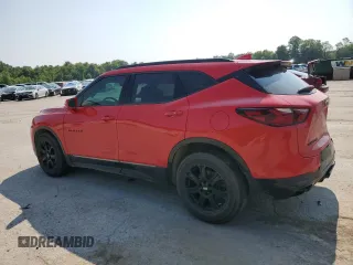 2020 Chevrolet Blazer RS with VIN 3GNKBKRS2LS721055, listed as a Copart auction lot 60691285 with 93,452 mi miles and Salvage title. Bid and sale history available at DreamBid. Image 2.