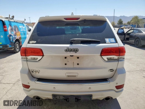 2017 Jeep Grand Cherokee Overland z VIN 1C4RJFCT5HC612721, wystawiony jako Copart lot #57652865 z przebiegiem 103 690 mil mil oraz Tytuł czysty. Historia ofert i sprzedaży dostępna na DreamBid. Obrazek 6.