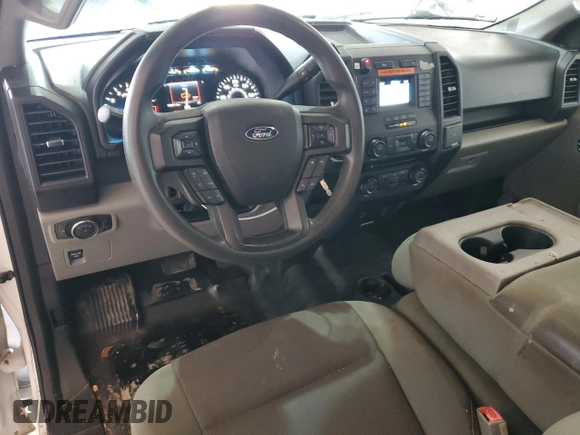 2018 Ford F-150 XL with VIN 1FTEX1CB7JKE81942, listed as a Copart auction lot 49666835 with 128,571 mi miles and Clean Title. Bid and sale history available at carsss.com. Image 8.