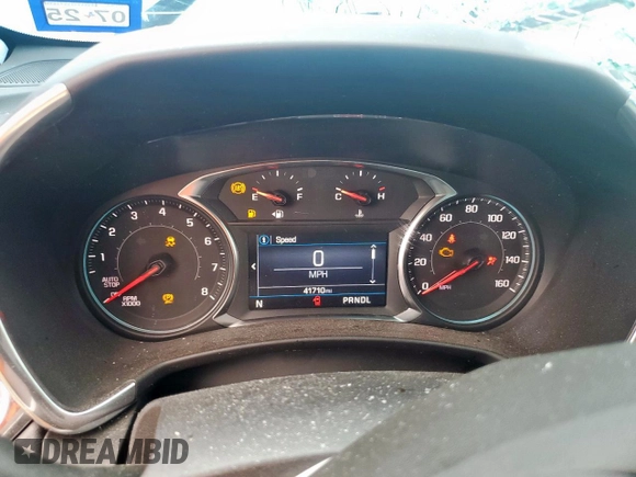 2023 Chevrolet Equinox LT with VIN 3GNAXKEG2PS175376, listed as a Copart auction lot 58244925 with 41,710 mi miles and Salvage title. Bid and sale history available at DreamBid. Image 9.