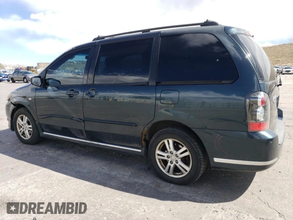 2004 Mazda MPV LX with VIN JM3LW28A740501128, listed as a Copart auction lot 48497405 with 277,365 mi miles and Salvage Title. Bid and sale history available at carsss.com. Image 2.