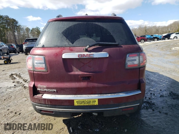 2016 GMC Acadia SLE with VIN 1GKKRPKDXGJ206538, listed as a Copart auction lot 45565805 with Not Provided miles and Salvage Title. Bid and sale history available at carsss.com. Image 6.