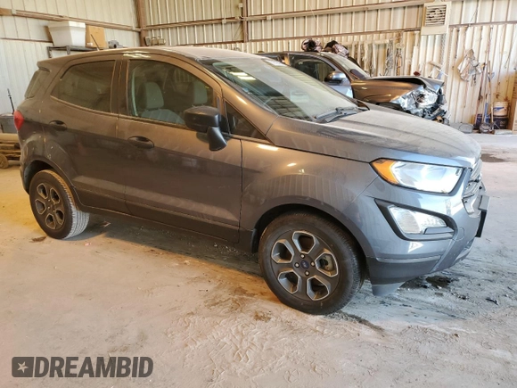 2021 Ford EcoSport S with VIN MAJ3S2FE0MC438226, listed as a Copart auction lot 87629785 with 48,351 mi miles and Non Repairable. Bid and sale history available at DreamBid. Image 4.