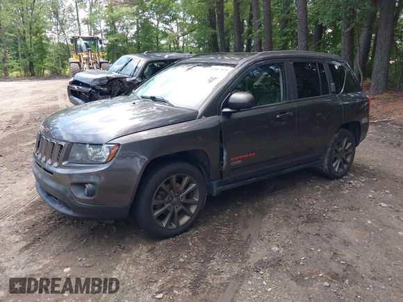 2016 Jeep Compass Sport with VIN 1C4NJCBB9GD785253, listed as a IAAI auction lot 42467835 with 132,832 mi miles and . Bid and sale history available at DreamBid. Image 2.