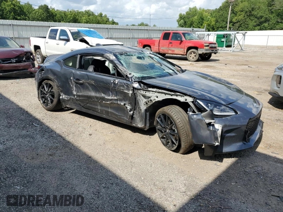 2024 Toyota GR86 Premium with VIN JF1ZNBE16R8752988, listed as a Copart auction lot 63152334 with 2,233 mi miles and Salvage Title. Bid and sale history available at carsss.com. Image 4.