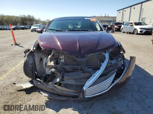 2013 Lincoln MKZ with VIN 3LN6L2JK5DR812070, listed as a Copart auction lot 48546305 with 59,532 mi miles and Salvage Title. Bid and sale history available at DreamBid. Image 5.