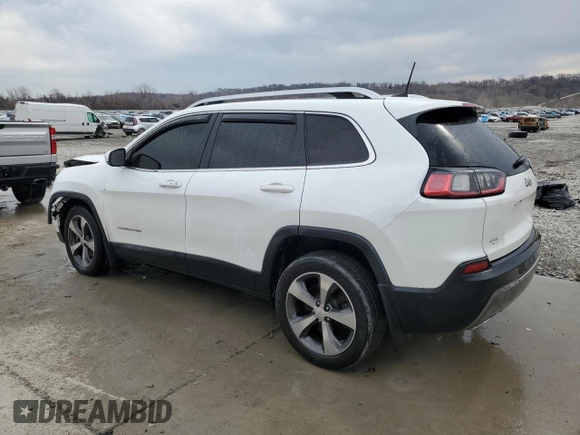 2019 Jeep Cherokee Limited with VIN 1C4PJLDX2KD263106, listed as a Copart auction lot 46658915 with 77,934 mi miles and Salvage title. Bid and sale history available at DreamBid. Image 2.