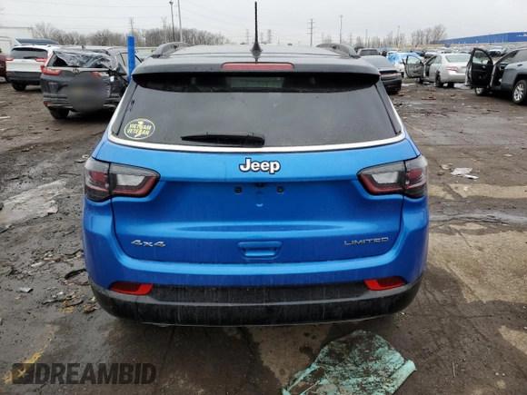 2023 Jeep Compass Limited with VIN 3C4NJDCN6PT500694, listed as a Copart auction lot 46489575 with 11,461 mi miles and Clean Title. Bid and sale history available at carsss.com. Image 6.