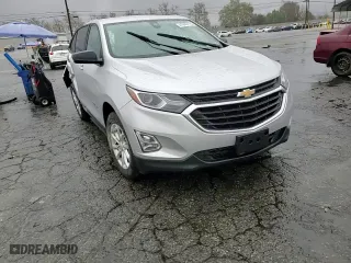 2021 Chevrolet Equinox LS with VIN 3GNAXHEV9MS121411, listed as a Copart auction lot 47842115 with 75,593 mi miles and Salvage Title. Bid and sale history available at carsss.com. Image 11.