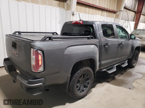 2022 GMC Canyon 4WD AT4 w/Cloth with VIN 1GTG6FENXN1125111, listed as a Copart auction lot 84546814 with 21,267 mi miles and Salvage Title. Bid and sale history available at carsss.com. Image 3.