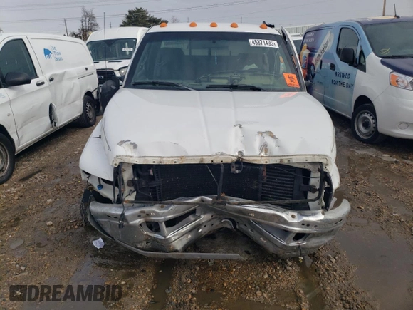 1999 Dodge Ram 3500 with VIN 1B7MF336XXJ546066, listed as a Copart auction lot 45371495 with 0 mi miles and Salvage Title. Bid and sale history available at carsss.com. Image 5.