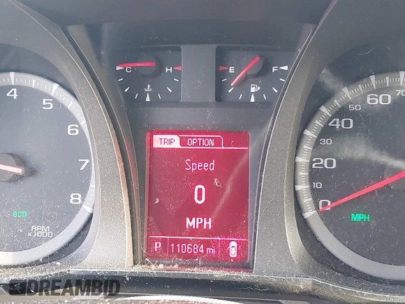 2014 GMC Terrain SLE with VIN 2GKFLVEK9E6311017, listed as a IAAI auction lot 41784238 with 110,684 mi miles. Bid and sale history available at carsss.com. Image 7.