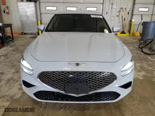 2022 Genesis G70 2.0T with VIN KMTG34TA2NU092828, listed as a Copart auction lot 47296105 with 15,737 mi miles and Salvage Title. Bid and sale history available at carsss.com. Image 5.