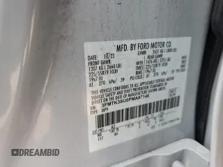 2023 Ford Mustang Mach-E Premium with VIN 3FMTK3SU0PMA97146, listed as a Copart auction lot 60991945 with 29,181 mi miles and Salvage title. Bid and sale history available at DreamBid. Image 14.