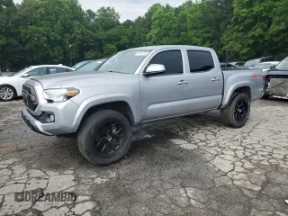 2019 Toyota Tacoma SR z VIN 3TMCZ5AN6KM216056, wystawiony jako Copart lot #59965755 z przebiegiem 96 120 mil mil oraz Czysty tytuł • Clean title. Historia ofert i sprzedaży dostępna na DreamBid. Obrazek 1.