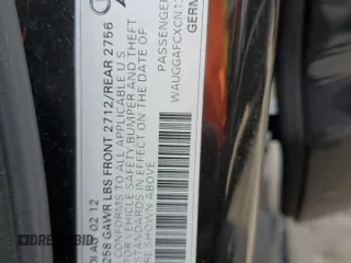 2012 Audi A6 Premium Plus z VIN WAUGGAFCXCN135623, wystawiony jako Copart lot #53300135 z przebiegiem 100 314 mil mil oraz Szkoda całkowita • Salvage title. Historia ofert i sprzedaży dostępna na DreamBid. Obrazek 12.