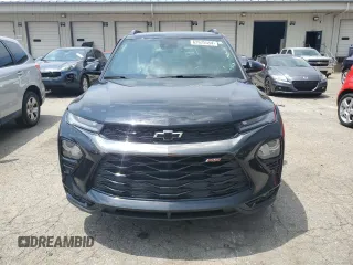2021 Chevrolet TrailBlazer RS with VIN KL79MUSL2MB050822, listed as a Copart auction lot 62675554 with 56,037 mi miles and Salvage Title. Bid and sale history available at DreamBid. Image 5.