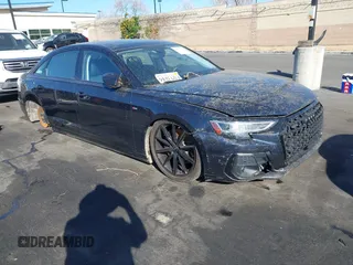 2022 Audi A8 with VIN WAULDAF88NN000579, listed as a IAAI auction lot 41677384 with Not provided miles and . Bid and sale history available at DreamBid. Image 1.