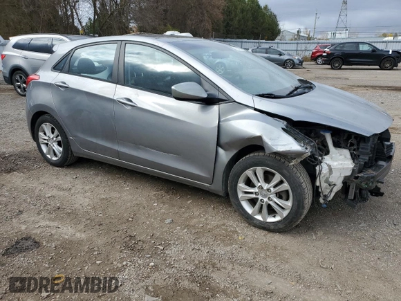2013 Hyundai Elantra GT GLS with VIN KMHD35LE8DU137582, listed as a Copart auction lot 78614414 with 173,925 mi miles and Salvage Title. Bid and sale history available at carsss.com. Image 4.