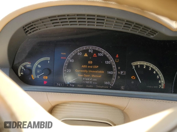2008 Mercedes-Benz CL 550 с VIN WDDEJ71X28A014968, выставлен на аукционе Copart как лот 59059175 с пробегом 119 870 миль миль и Списание • Salvage title. История ставок и продаж доступна на DreamBid. Изображение 9.