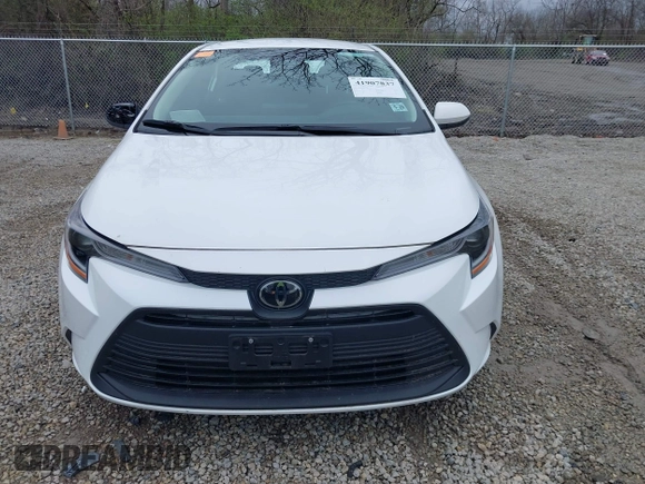 2024 Toyota Corolla LE with VIN 5YFB4MDE1RP177251, listed as a IAAI auction lot 41907837 with 12,574 mi miles. Bid and sale history available at carsss.com. Image 12.