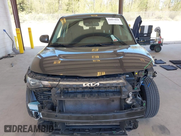 2023 Kia Soul LX with VIN KNDJ23AU6P7198389, listed as a IAAI auction lot 42057844 with 34,586 mi miles. Bid and sale history available at carsss.com. Image 13.