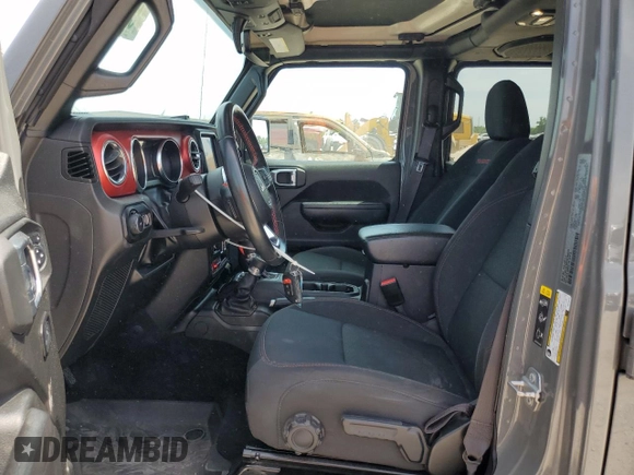 2022 Jeep Wrangler Unlimited Rubicon z VIN 1C4HJXFN6NW166278, wystawiony jako Copart lot #56745075 z przebiegiem 34 418 mil mil oraz Szkoda całkowita • Salvage title. Historia ofert i sprzedaży dostępna na DreamBid. Obrazek 7.