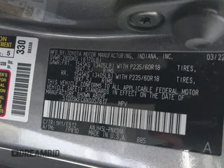 2022 Toyota Sienna XSE z VIN 5TDDSKFC6NS057817, wystawiony jako IAAI lot #42258341 z przebiegiem 196 985 mil mil oraz . Historia ofert i sprzedaży dostępna na DreamBid. Obrazek 9.