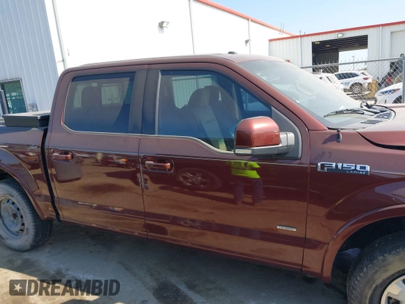 2015 Ford F-150 XL with VIN 1FTEW1CP6FKD78887, listed as a IAAI auction lot 40587959 with 143,994 mi miles. Bid and sale history available at carsss.com. Image 13.