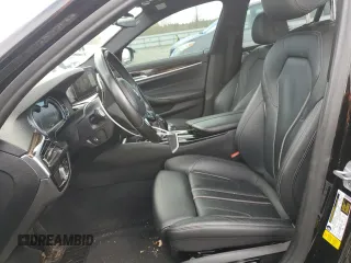 2019 BMW 5 Series 530i with VIN WBAJA5C50KBX49102, listed as a Copart auction lot 50745595 with 80,410 mi miles and Salvage Title. Bid and sale history available at carsss.com. Image 7.