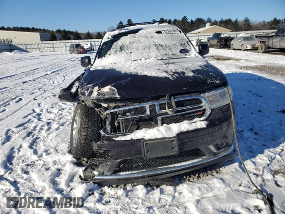 2018 Dodge Durango SXT with VIN 1C4RDJAG5JC486169, listed as a Copart auction lot 42205185 with 80,001 mi miles and Salvage title. Bid and sale history available at DreamBid. Image 5.