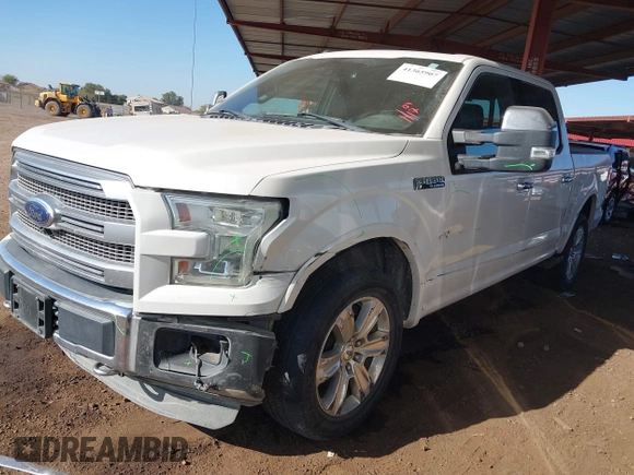 2015 Ford F-150 XLT with VIN 1FTEW1EFXFFA89038, listed as a IAAI auction lot 41365907 with 216,785 mi miles. Bid and sale history available at carsss.com. Image 17.