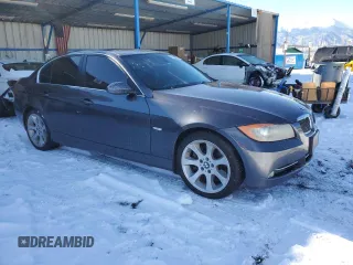 2007 BMW 3 Series 335xi with VIN WBAVD53597A006802, listed as a Copart auction lot 84338914 with 166,376 mi miles and Clean Title. Bid and sale history available at carsss.com. Image 4.