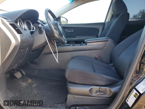 2013 Mazda CX-9 Sport with VIN JM3TB2BV5D0419518, listed as a Copart auction lot 62124655 with 167,691 mi miles and Salvage title. Bid and sale history available at DreamBid. Image 7.