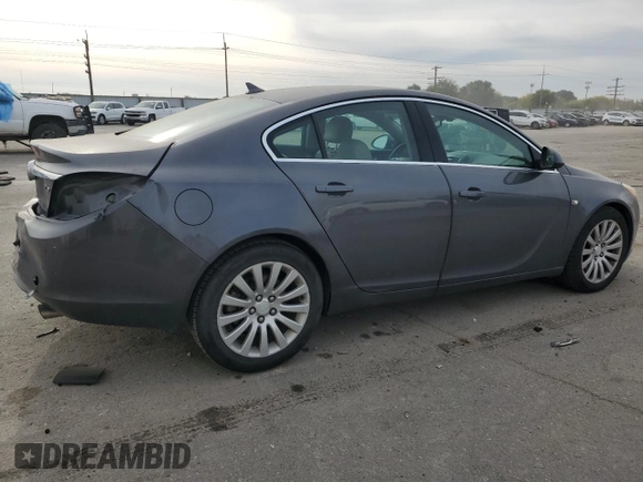 2011 Buick Regal CXL Turbo TO1 with VIN W04GV5EV9B1084036, listed as a Copart auction lot 75712394 with 141,318 mi miles and Salvage Title. Bid and sale history available at carsss.com. Image 3.