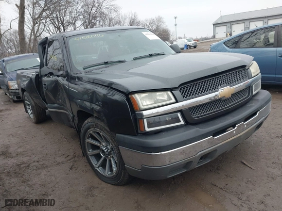 2004 Chevrolet Silverado 1500 Work Truck with VIN 1GCEC19X94Z322009, listed as a IAAI auction lot 41512046 with 146,433 mi miles. Bid and sale history available at carsss.com. Image 1.
